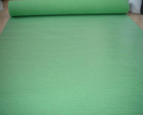 绿色展览地毯